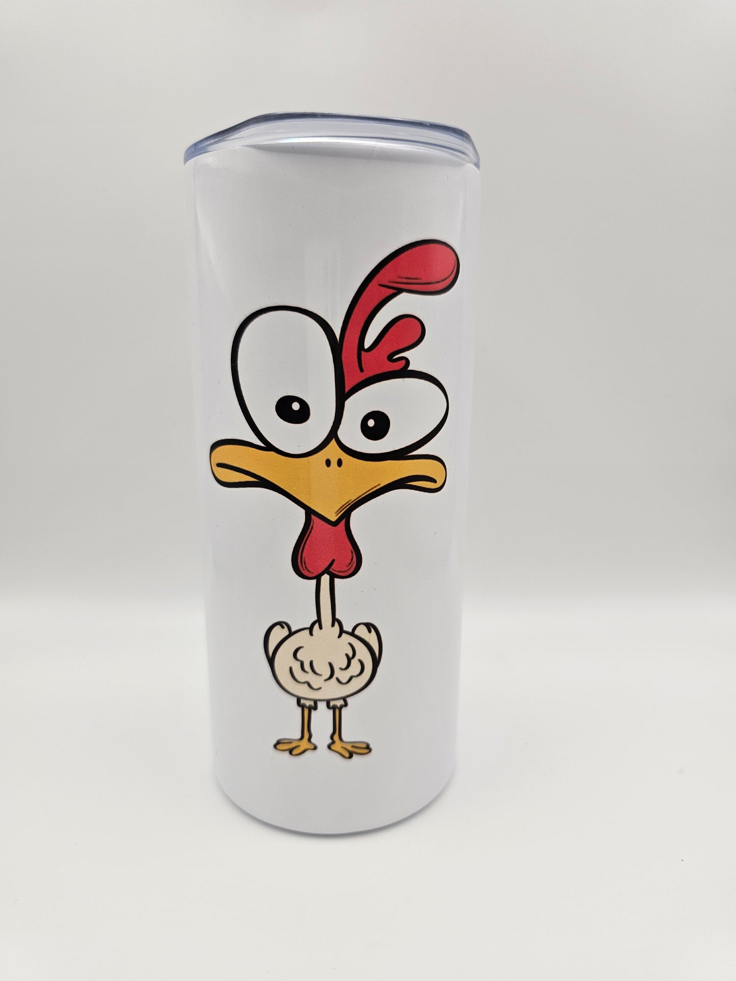 Fresh outta clucks travel mug